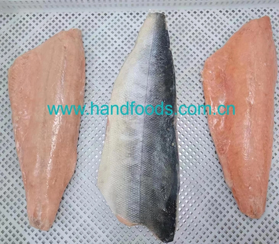 Good Quality Seafood of Frozen Chum Salmon Fillets Skin on Boneless