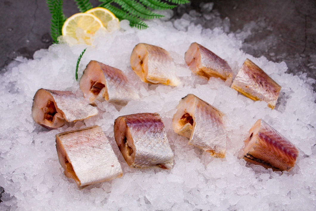 Factory Direct Selling Hot Selling Delicious Fresh Frozen Half Dried Pollock Cut